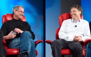 concurrents Steve Jobs Bill Gates